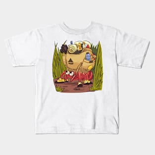 I Love Camping Crab Camping Cute Crab Animals Lover Kids T-Shirt